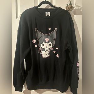 BLACK M KUROMI SANRIO SWEATER NWOT